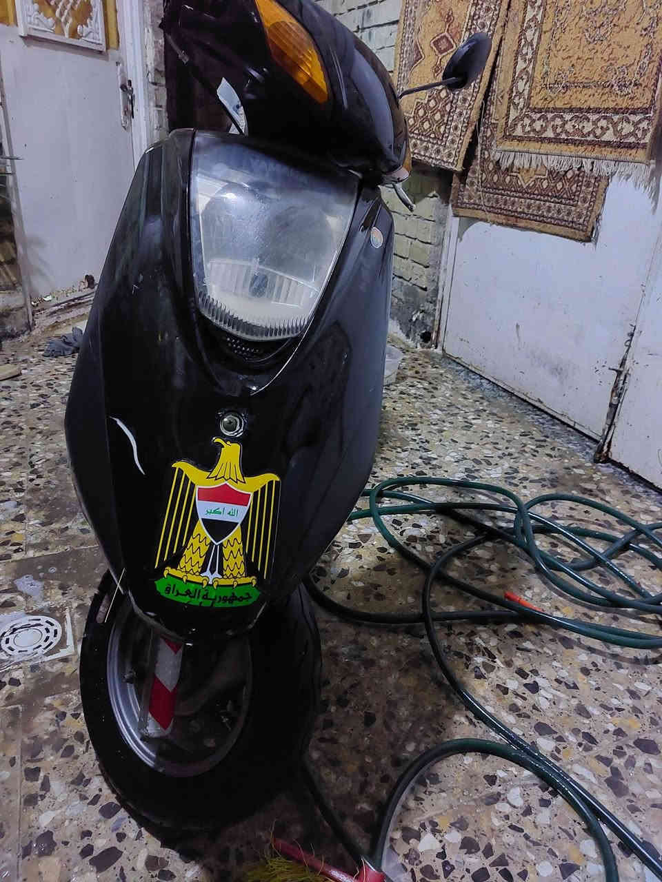 سلام عليكم دراجة بريز ياباني للبيع
مكينة مفتوحه مبدل ولفات 
كلهة شغالة شرط نكرة هندر وسلف 

شوفتك عينك الدراجة بل واقع احلى بهواي من الصور 
تجي تجيب وياك فيتر وفحص عل راحتك دراجة مال جناي الله شاهد 
مكاني بغداد العبيدي 
السعر ٤٥٠ وبي مجال 
رقم ***********
