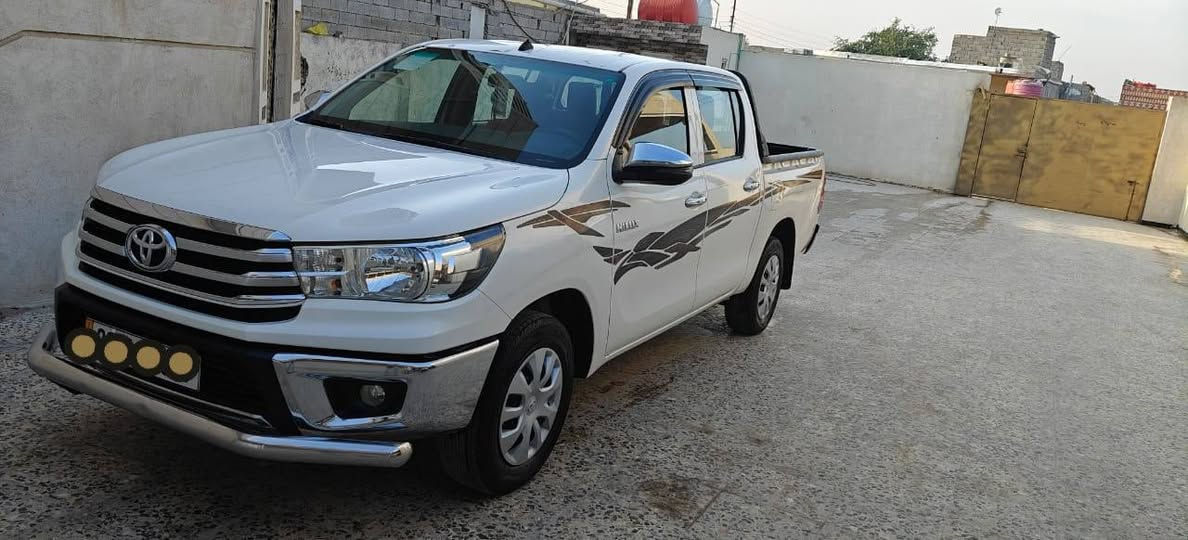 بيكم هايلوكس للبيع 2022 مكفوله كفاله عامه كير عادي سياره ما ماشيه نضيفه ع وضع شركه رقم اربيل سعر 24الف دولار  وبيه مجال  مكان سياره بصره للستفسار ‏‪***********‬‏
