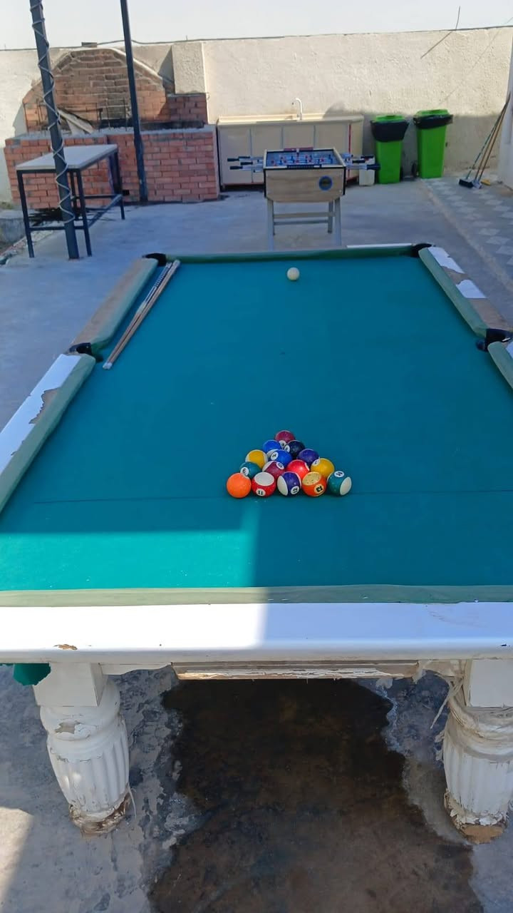 المزرعه موثقة بتطبيق اجرلي
مزرعه ( حكايتي العائلية )يقدملك اجمل موقع واطلالة
واحلى الجلسات، 
مسبح للكبار 
ومسبح صغير للأطفال 
شوايات متوفره للسمك🐟 و الكباب والتكه 
وتنور الطين المميز 
صاله كبيره🪑🪞🛋️ مجهزة بشاشة 
سماعة دي جي
بليارد 🎱🎱🎱
َمنضده للكبار مع فيشة 
زحليكة للأطفال  
غرفة نوم مزدوجة للعرسان
وغرفة نوم ٤  أسره 
مع وجود فرش إضافية 
مطبخ مجهز من جميع المستلزمات 🥘✅ 
حمامات متكامل عدد ٢ 🚿🛁✅
جلسة خارجية عربية تراثية ✅
كهرباء٢٤ساعه بدون انقطاع✅
كراج للسيارات 🚙🚗✅
كونك مميز انت وعائلتك واستمتع   بالمناظر 
مع الهواء الطلق وسط مزارع ا🍁🌴
العنوان بغداد الكرغولية سايد الواحد قريب سريع القناة ودقايق عن محمد القاسم  

للحجز والاستفسار الاتصال على الرقم 
***********
***********
مستعدون لاقامة الحفلات والمناسبات 
حكايتي _احلی_عالم
التعليمات الخاصة بالمزرعه :
١-ممنوع ادخال الاسلحة الناريه
٢-ممنوع ادخال مشروبات كحوليه
٣-نحن غير مسوولين عن حوادث( الغرق    - المشاجرات - صعقات الكهرباء)
٤- لانتحمل كافة الامور القانونيه  والعشائرية اثناء  الحجز
٥- جلب بطاقة وطنية او عقد زواج بالنسبه للعوائل
٦-  الحفاظ على ممتلكات المزرعة وفي حاله كسر او تلف يتحمل الزبون غرامة
