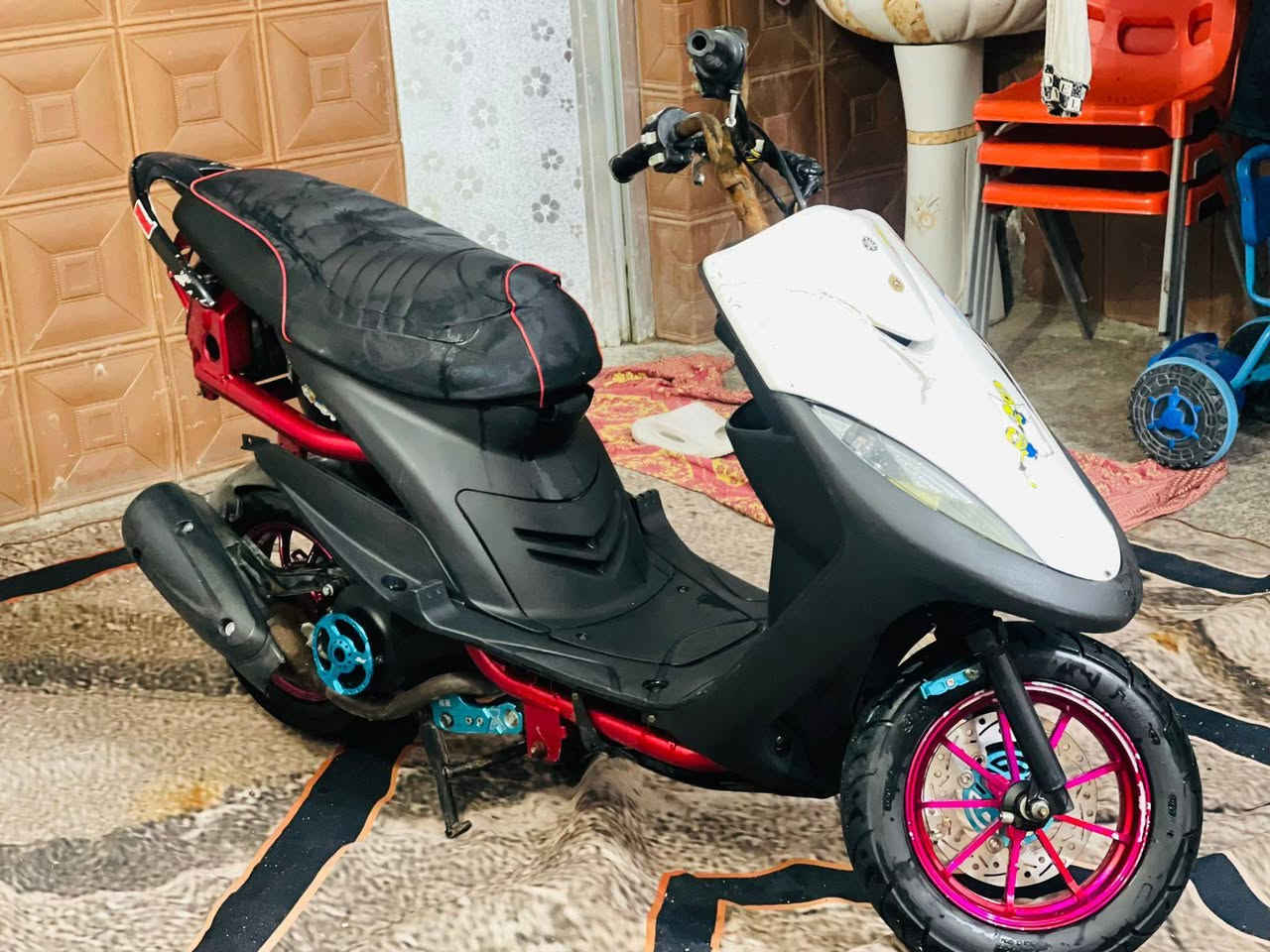 سلام عليكم 
ماكس عدله مال لعب تعمير جديددددد مكينه مال باله مال مصطره ١٤ جديده بشكل دهن موتل شلعه معدل خير من الله 
صارله شهر من تعمرت كله جديد بيه 
دبل خلفي أصلي 
ويل مشيف 
قطره أكسل WF 
قبق فلاوين سمارت 
شيال هايبر سمأي 
تعلاكه سماىي 
صالنصه صجميه قزمه اصليه 
كشن 4 
صينيه بريك NCY 
ستاند صفح بنفسجي
قبق جوزه بنفسجي 
 السعر ٦٥٠ وبيه مجال للشراي للستفسار أكثر ع رقم ***********
