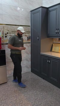 كاونتر ملكي • واجهه HDF مقاومة • ضمان ١٠ سنوات