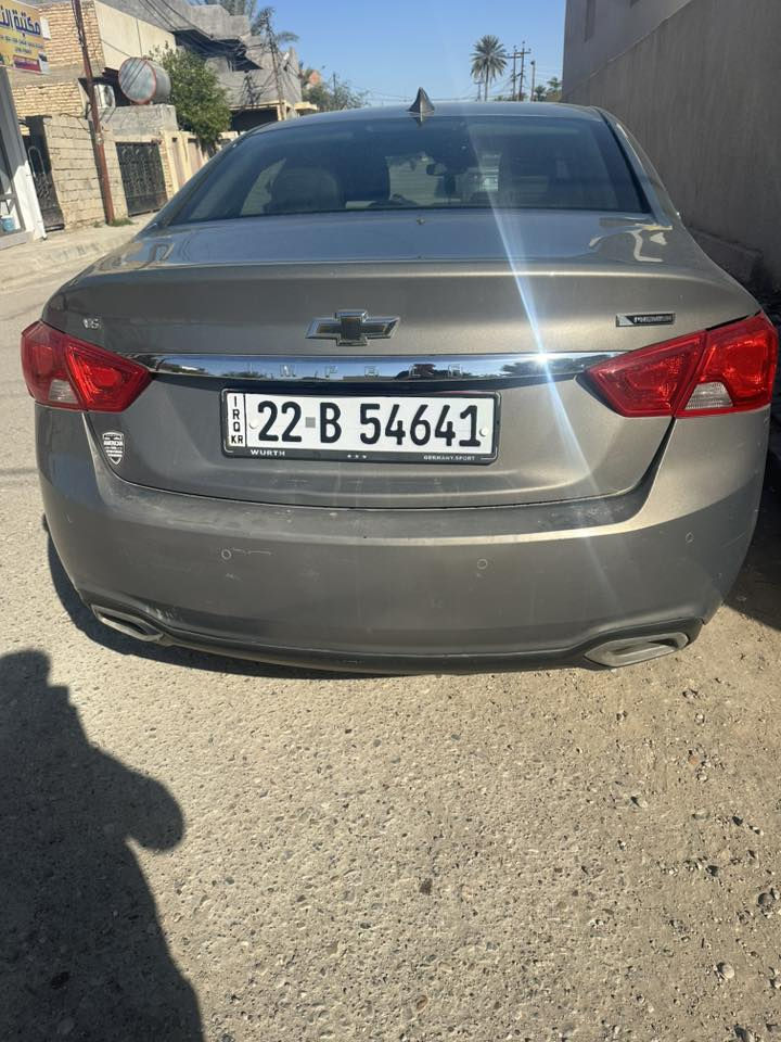 السلام عليكم امبالا 2017 بريمير فول عدى الفتحه مواصفاتحه معروفه رقم اربيل بيه تبخير خفيف بلمكينه ضرر بنيد مبدل ومصبوغ وباب وشويه من جاملوغ الخلفي صبغ  سععر 110 مكان بعقوبه ***********
