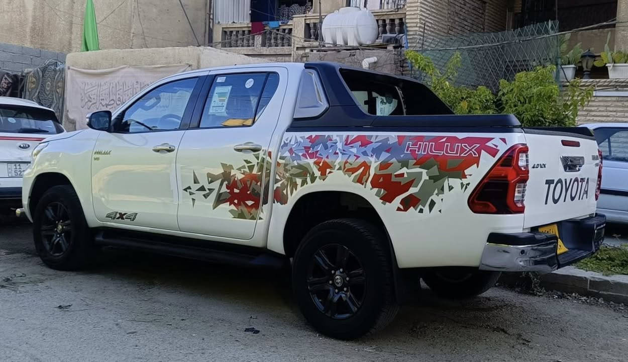 سلام عليكم
للبيع بيكم هايلوكس فور ويل TRD 
موديل 2022 سيد نهرو
محركV6
رقم أربيل سنويه ماصاقطه
سياره نضيفه كلش ماشيه 90 الف 
تخم تاير حداديه مكينه كير كفاله السعر 310 
مكان السياره بغداد
***********
