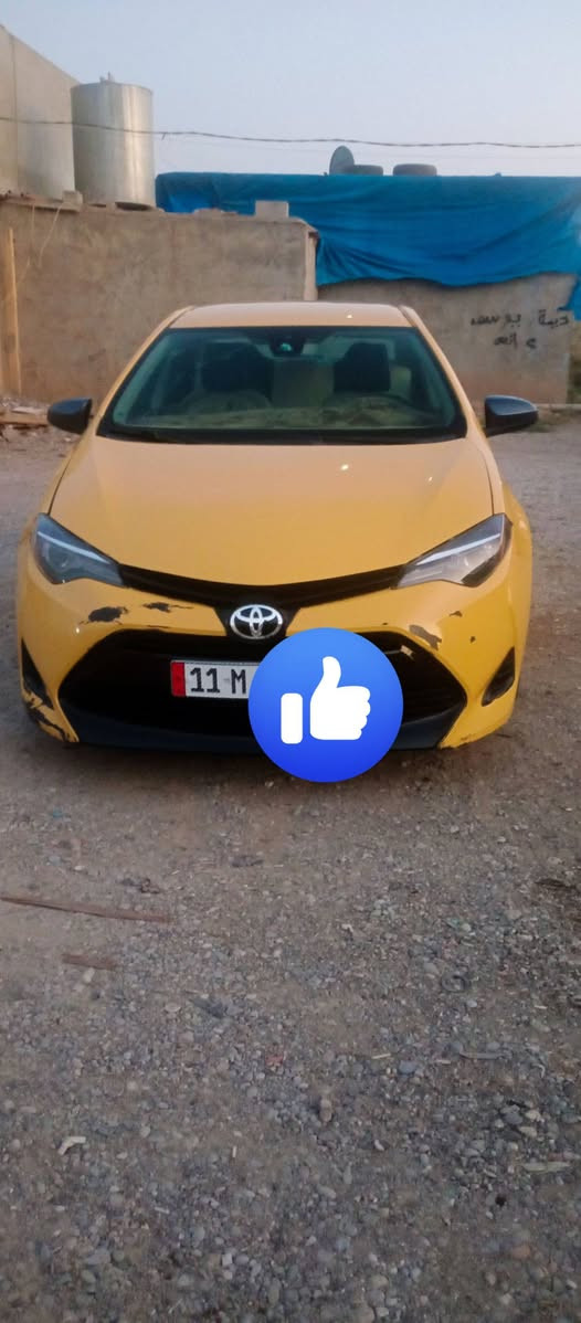 سلام عليكم كورلا 2019للبيع ضرر جاملغ تجاري وبونيد مبدل بلادي الباقي تصفيات رقم بغداد انكليزي تحويل ثاني يوم مابيها بطاقه سعر 130قفل شراي خابر***********
