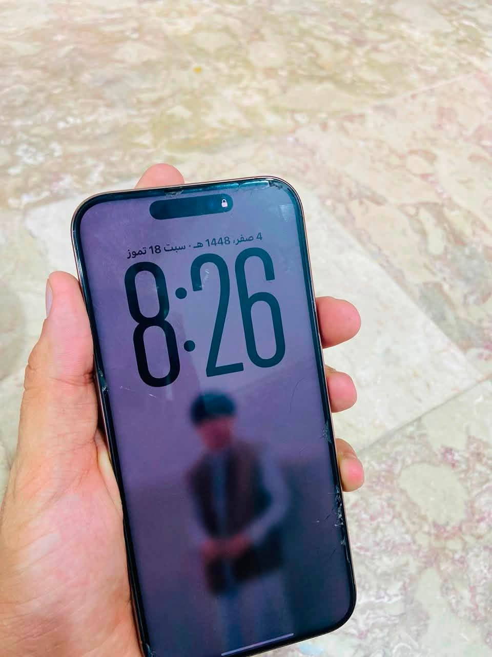 اسلام عليكم 

ايفون 16 PRO MAX 

ذ256

بطارية 🔋 92 بلاديه 

نظافة الجهاز 99‎%‎

الجهاز فقط ظهر مفطور كما موضح بلصورة 

شرق اوسط ✅

لون ذهبي 

مكاني نجف حي النداء شارع المجمعات 

السعر مليون و200 وبي مجال 

الاستفسار *********** اتصال واتساب بي
