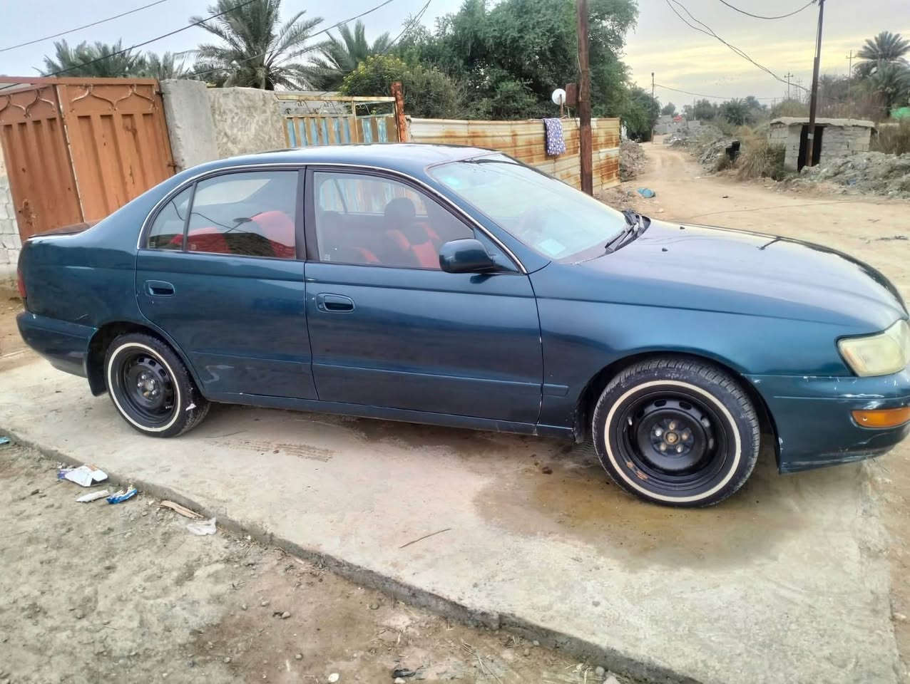 كرونا موديل 1992 رقم نجف انكليزي مكفوله من كص مكينه كير شرط تبريد شغال كهربائيات كله شغاله تخم تاير صدر امامي خلفي جديد السعر 45 $ مكانه نجف ناحية الحريه ***********
