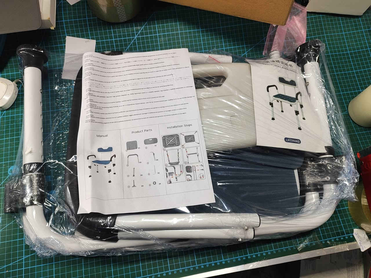 كرسي استحمام كبار السن جديد كبس 
قوي جدا يتحمل اوزان 
السعر 25 الف


**إذا كنت صاحب هذا الإعلان وتريد حذفه لأي سبب، رجاءا أرسل رسالة إلى الدعم الفني**