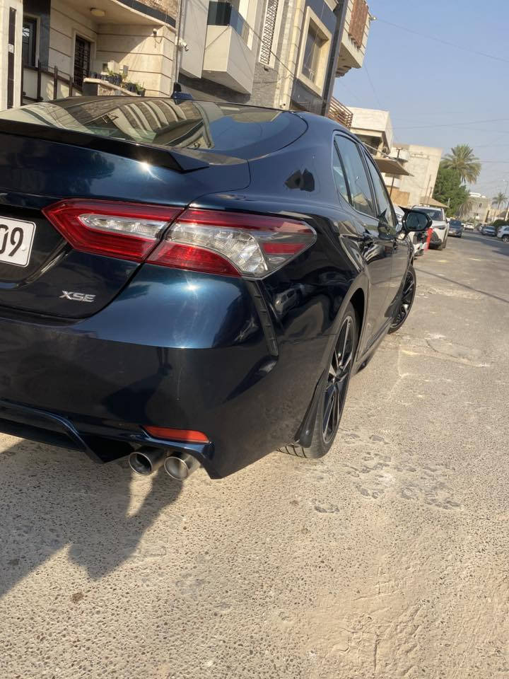 تويوتا كامري 2019 فئة XSE الفول الأمريكي
ماشية 50 الف  ميل 
 سعة المحرك 2.5L
 عدد AIR BAG 8 
 لايت زينون + LED
 كشافات 
 سلايد بانوراما  
ويل كب رياضي أصلي
مفتاح التشغيل بصمة 
 شاشة 
 كاميرا 
المقاعد جلد
  مقاعد كهرباء 
مثبت السرعة Cruise
 المودات والأوامر الصوتية
 أوضاع القيادة  Drive Mode 
 حساسات ضغط اطارات 
 قطعتين تبريد
 هاند بريك كهرباء 
‏  ABS
‏ Auto Hold  أوتو هولد
 نظام مانع الانزلاق
 اشارة في المرايا الجانبية 
 مخرج منفذ الطاقة 
‏ Bluetooth / USB 
شاحن هاتف Wireless     
مكان السيارة بغداد-اليرموك
 رقمها أربيل
الحادث ركن جنطة 
بدون ايرباك
السعر الأتصال بالرقم
مالك السيارة
***********
