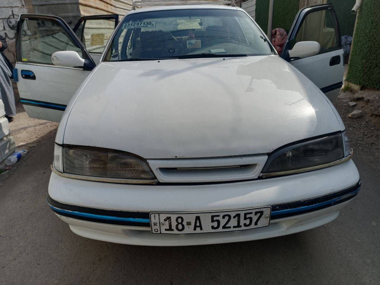 سلام عليكم دايو برنس موديل95اوتماتيك صدر جديد  تخم تاير تبريد شغال كهربائيات كله شغال سياره رقم بابل إنكليزي مشروع وطني بسمي تحويل ثاني يوم سنويه2030.اله شهر واحد بسمي  ***********اثير وتساب سياره احلى من صور مكان بغداد البياع سعر38 بيه مجال للطيبين
