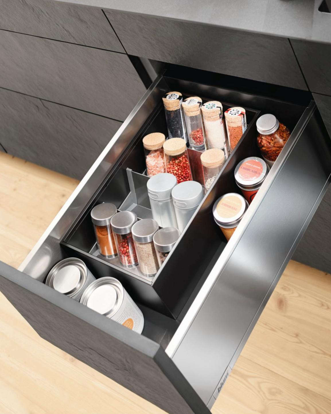 ‏✨AMBIA-LINE SPICE RACK✨ توابل مرتبة، طبخ أسرع، ومطبخ أهدأ مع منظم رف التوابل من BLUM Ambia-line🧡.. صنع في النمسا 🇦🇹  ✨AMBIA-LINE SPICE RACK✨ Organized spices, faster cooking, and a quieter kitchen with the BLUM Ambia-line spice rack 🧡.. Made in Austria 🇦🇹  ‏‎🔵الوكيل الحصري لشركة BLUM في العراق ‏‎ضمان مدى الحياة💯 شركة قمة التالين للتجارة العامة ‏‎📍العنوان: بغداد - كرادة خارج - ساحة عبدالقادر  الجزائري 📲*********** ‏‎لمعرفة الاسعار والتفاصيل  يرجى  مراسلتنا  WhatsApp على ***********  ‏‎نسعى دائما لخدمتكم! 💙 !We always strive to serve you you! ‎‏#BLUM #BlumIQ  #BlumIraq #BlumBaghdad  #Blumaustria  AMBIA-LINESPICETRAY
