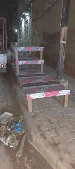 جمله يتوفر تخت جربايه خشب ام النفر المجهز لبيع وشراءاثاث والاجهزه الكهربائيه المنزليه عامه العنوان نجف حي عدن مقابل الطحان ***********ضرغام تابع تكتك تكتك يوجد يوجد توصيل طلبات بالكروه داخل النجف
