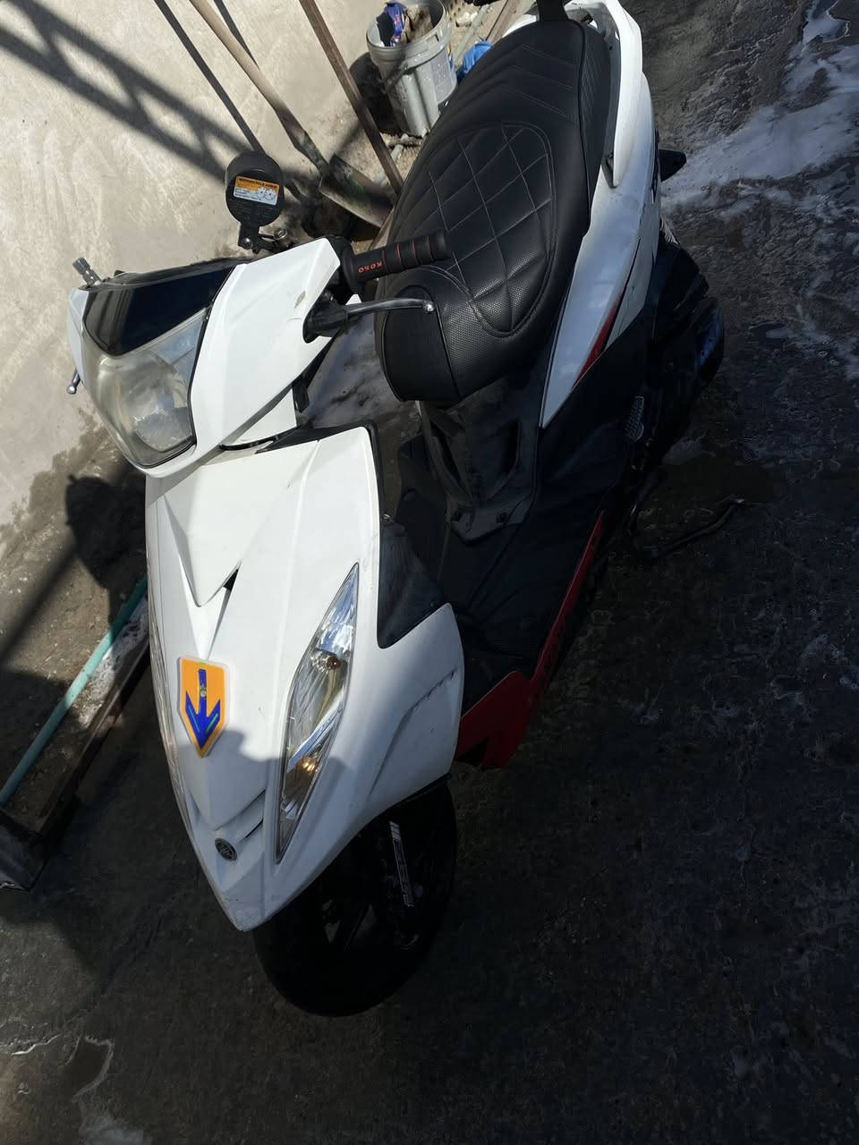 السلام عليكم دراجه البيع جيتي ار الدراجه بلاديه الدراجه نكره سلفه الدراجه كامه السعر الدراجه750 وبيه مجال مكان بغداد حي الجياد رقم ***********رقم فقط بس وتساب
