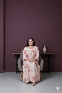 مخور نسائي • كشمير زيتي • مقاسات 2XL-5XL