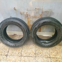 تايرات صيني انتاج ٢٥ القياس 16 /60 /215  نضافتهن 80بل ميه بس واحد بي ر...