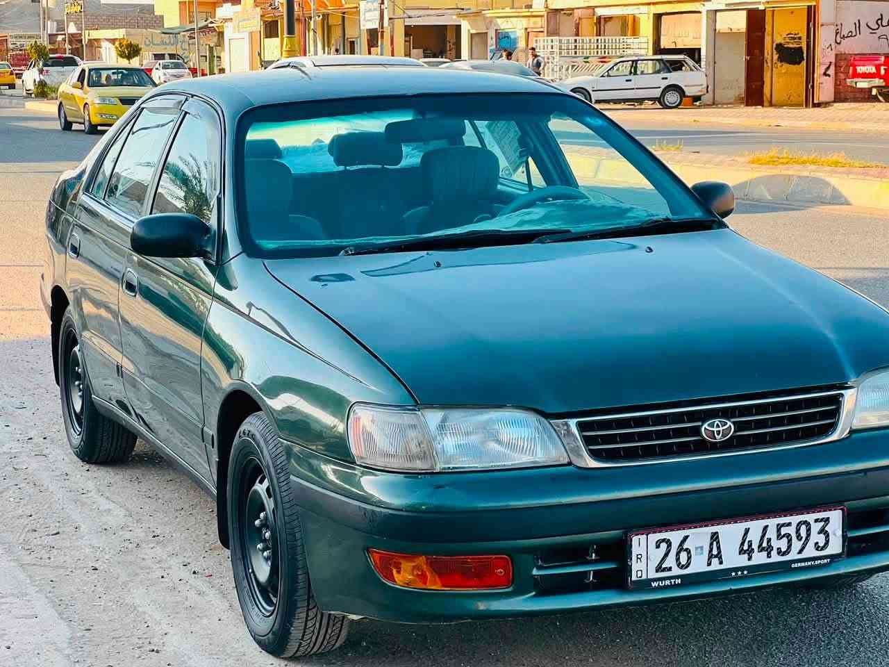 السلام عليكم
فرخ بطة كير محرك شرط 
رقم صلاح الدين دولي شرط التحويل
موديل 1995
تبريد بس غاز
غرفة جديدة
بدون خياسات 
كهربائيات كلها شغالة
شاشة وكامره 
تايرات حيل زينه
طخم صدر جديد 
بور جديد
سيارة ماتخلي عليها برغي
مرشول جمالية فقط
السعر 53$ وبيها شويه مجال
*********** / ***********

