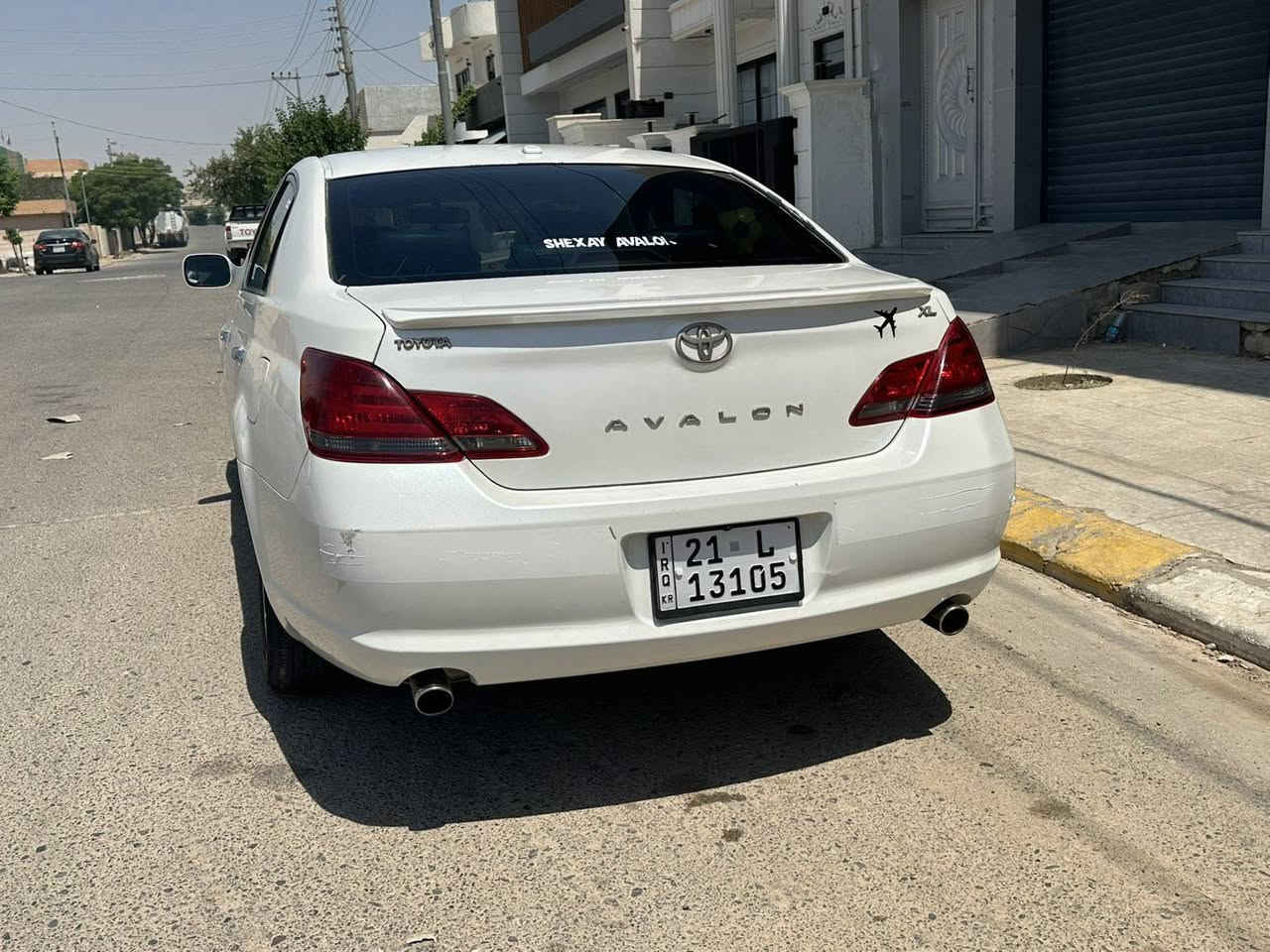 ٫avalon 2009٫                          
 لەون .سپی سە دەف
گیر مە کینە نە کراوە لوکە  تەوە بەشەرت .،
سە وتی دجتالی نیە .،
سە وتی جعوبی نیە بە شەرت .،
تە بریت بەشەرت..،
دە رگای سایقگۆراوە بە بیلاد  بێناو گرتن .،
بۆنیت سیارە  ڕە ش.،
سیارەکە بە،ناوی خۆمانەوە یە ..،
دە فتەر بە نزینیشی هه یە ..،
127$ گلا
                           
     ***********              ڕقم تلفون          
     ***********              ڕقم تلفون
     ......... ... ....         ................
تیبینی  تە نیا 2پارجەی هه یە .، بستی سارد السليمانية, العراق
