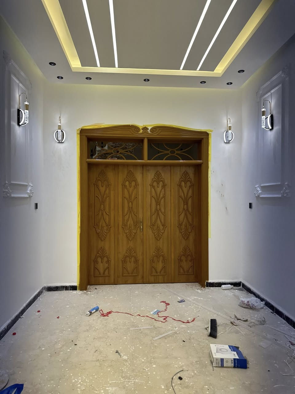 بيت 100 متر طابق واجد بناء جديد شغل جناي درجه اولى مطلوب لمصرف الاسكان يباع على شكل تطلوعه اي استفسار اتصل ***********
