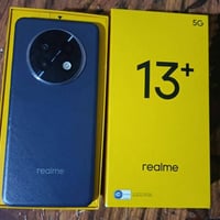 جهاز ريلمي 13 بلس جهاز مكفول شخط مابي استخدم قليل ذاكره 512 يدعم الشحن...