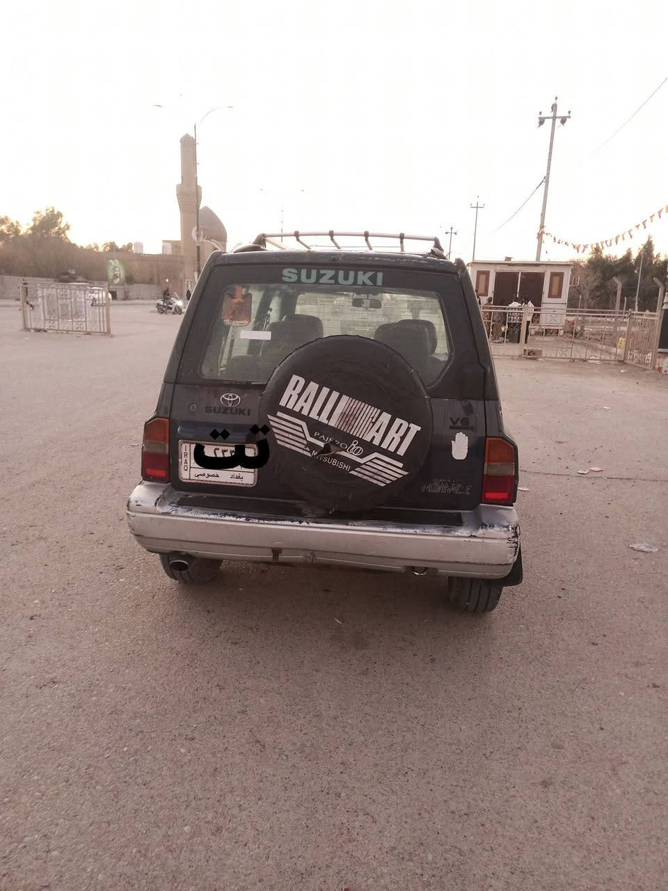 للبيع سازوكي 
موديل 1995
رقم بغداد مميز
(‏‪***********‬‏) اتصل أكثر معلومات 
سعر 34وبيه مجال للشراي 
محرك ونجي6
كير أوتوماتيك
تخم تاير جديد 
ليت زنون
سيارة مكفوله بلديه
