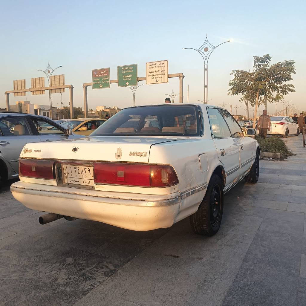 سلام عليكم سياره مارك موديل 1991 رقم كربلاء راعيه بل ناصرية تحويل ثاني يوم مكينه وكير ونجي جدد شرط حداديه 100/100 طخم تاير جديد باتري جديد تبريدمايشتغل  كهربائيات كله شغاله مكفوله من العيب الشرعي و الضربه القويه سعر 38 وبيه مجال للبيع او مراوس حسب القناعه مكان ناصريه مركز ناصرية, ذي قار


**إذا كنت صاحب هذا الإعلان وتريد حذفه لأي سبب، رجاءا أرسل رسالة إلى الدعم الفني**