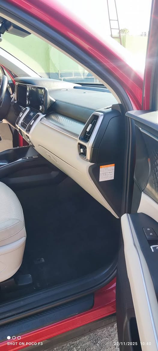 كيا سورينتو موديل 2023 هايبرد ماشية 18 ألف حقيقي
تمشيك 1000 كم على تفويلة البنزين
السيارة مرقمة بغداد
رقم وسنوية كله جديد وتحويل مباشر

السيارة وارد امريكي تصليح درجة أولى وبمواد أصلية

المواصفات 

ناقل حركة أوتوماتيك

تشغيل بصمة + تشغيل عن بعد

فتح الصندوق كهربائي ذكي

أريل نفكيتر

حساسات أمامية وخلفية

لايت 4 عدسات LED + كشافات + Back light LED

دخول بصمة ذكي

ويل كب 19

إشارات بالمرايا الجانبية + مرايا قابلة للطي كهرباء

ماسحة خلفية + حساس مطر + كشاف ضباب

ايرباك راجعة سستم شركة 

ABS

دشبول شاشة ديجيتال + شاشة Apple CarPlay

كاميرا خلفية

الإنارة الداخلية LED

مقود جلد حياكة

مثبت سرعة + تحديد مسار

قيادة ذاتية + رادار

المودات والأوامر الصوتية + Bluetooth / Type-C

شاحن هاتف Wireless + منفذ طاقة

فحص نظام السيارة

كراسي VIP جلد لون أوف وايت فول كهرباء، حركة المقاعد الأمامية والخلفية كهرباء

تبريد شاشة لمس مناخين منفصلين + تبريد ثلج

أوضاع قيادة: عادي، سبورت، أوتو، ذكي

نظام مانع انزلاق ونظام نزول المنحدرات

الضرر

حادث ربع جامرلغ باليمنة وتم تبديل بنيد
مرقمة بغداد، سنوية كاملة، الهزة كلها جديدة

الــســعــر 🟥 :: 230

رقم صـــاحب السيارة: ***********
