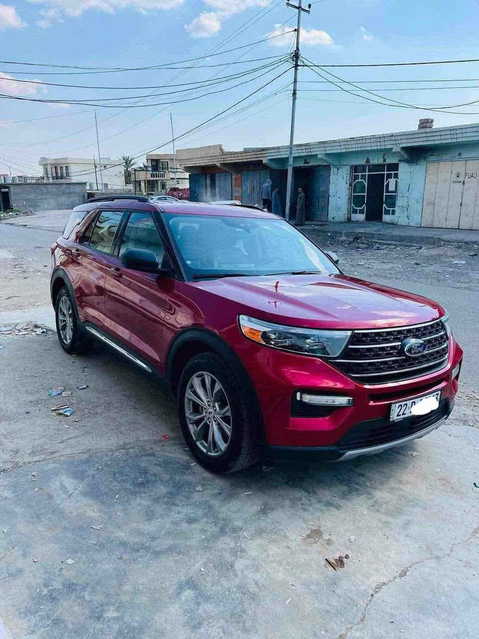 فورد اكسبلور 2021. XLT
ضرر جدا بسيط مثلما مبين بالصورة
ماشية 58 ميل. محرك 4 توين تيربو 4*4 دفع رباعي
رقم اربيل  تريد تحويل تريد وكالة
معروفة مواصفات ال. XLT
السعر 230 وبيها مجال بسيط
***********
***********
