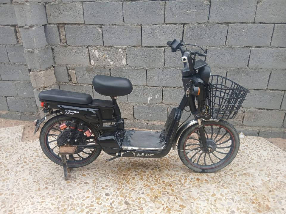 سلام عليكم بايسكل شحن لبيع سعر 150 بطاريات جدد مكاني كربلاء ***********
