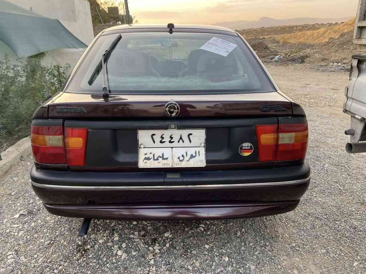 سلام عليكم اوبل فكتره
موديل 1991 محرك 18 السياره 

مال جناي بدون ضربه السياره جاهزه 

من كل النواحي السعر 42 او بي مجال بسيط

مكان السياره سليمانية 

***********
