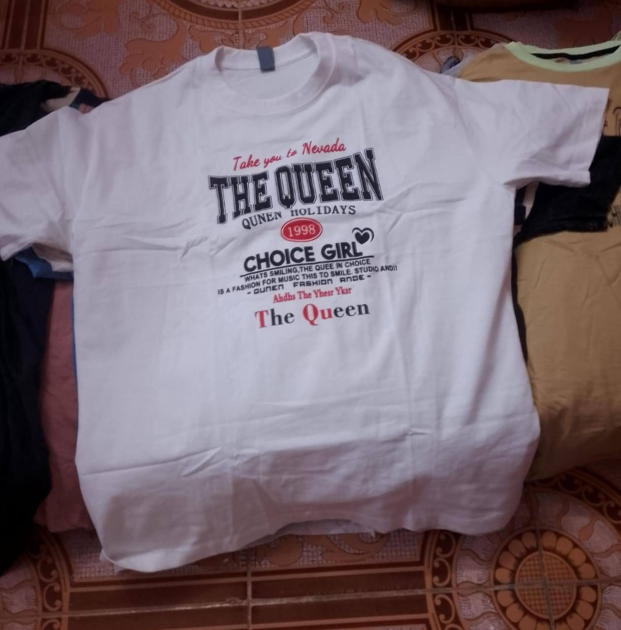 مرحبا  وصلت تشيرتات رجالي وشبابي
تشيرتات خامه حلوه ماركه أجنبيه متوفر كل القياسات
أسعار مناسب سعر القطعه ب5 وثنين ب8😍
يوجد توصيل جميع المحافظات


**إذا كنت صاحب هذا الإعلان وتريد حذفه لأي سبب، رجاءا أرسل رسالة إلى الدعم الفني**