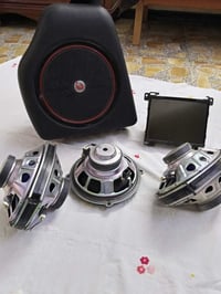 متوفر نظام صوتي Beats الأصلي بحالة ممتازة جداً ونظافة واضحة سبيكرات (ع...