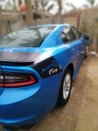 دودج تشارجر موديل 2018 حادث شامل وبنيت السعر 140 وبيها مجال,, رقم الها...