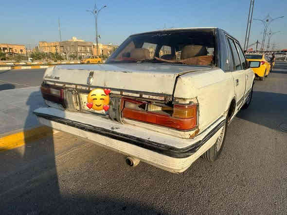 سوبر موديل 1985 رقم بغداد الماني مداور ثاني يوم
كير ومحرك VVT نضيفات 
حداديه جديده 
طخم تاير ويل كب
دواخل نضيفه 
كهربائيات كشغاله 
ترايك وين ماتريد 
للاستفسار  ***********
