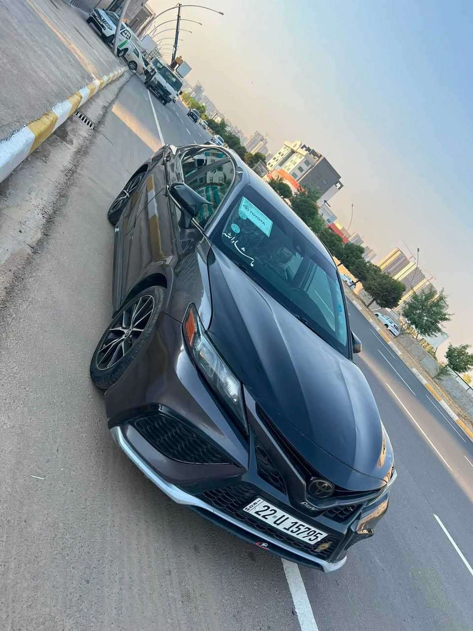 كامري 23 se لون نفطي
بيها صبغ بونيد وجاملغ بدون ايرباگ 

ماشيه ٧٩

محرك وگير شرط شركة 

رقم سنويا جديد تحويل ثاني يوم

السعر ١٧٧ وبيها مجال 

مراوس يرهم 

موصل القيارة قرية الحاج علي ***********
