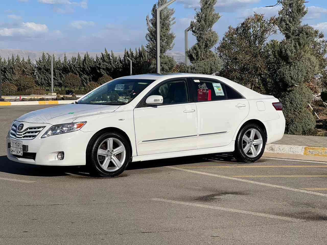 🚗 تۆیۆتا کامری ٢٠٠٩ 
​فرۆشتنی خێرا🔥
سەڵتەنە (فول فول مواسەفات)
نرخی کۆتایی: ٨٩ وەرەقە (قوفڵ)بەتەحاداوە نرخی خوار بازاڕ
​ گێر و مەکینە و هەموو شتێکی بەشەرتە.
​بۆیاخ: ٢ پارچە و ٢ پەڵە (وێنەی سۆنەریم داناوە ).
​
​تێبینی: سەنەوی بەسەرچووە، بڕی ٥٠٠ هەزار غەرامە لە نرخەکەی بۆ کڕیار دادەشکێندرێت.
​
​شوێن: سلێمانی
​ژمارەی مۆبایل: 📞 ***********
