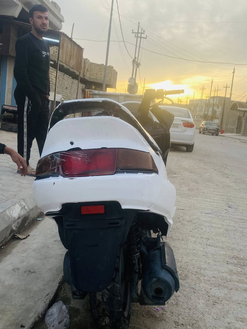 السلام عليكم 
ماجستا للبيع وترهم مراوس تجفيت جديد كلجات جديده تايرات جديده عوزها شغلات يجوز ب١٠الاف دراجه خير من الله
السعر ٤٠٠وبيها مجال 
***********
