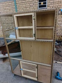 قفص طيور حب • ١م×١.٥م×٦٠سم • حسب الطلب