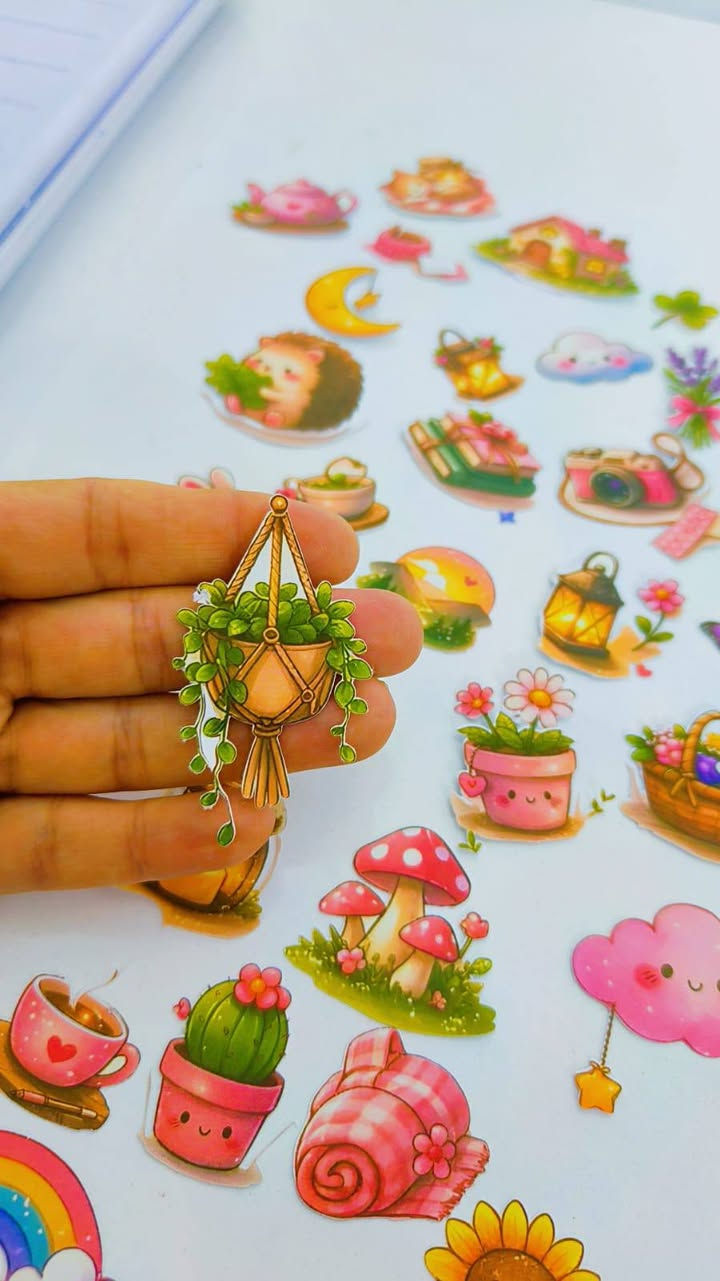 ستيكر 
ضد الماء 
تكدرون تلسقو على لابتوب والايباد وحتى كفر التلفون
وعلى دفاتركم الحلوة
وحتى على الانج بوكس وكوب 🩷🩷🩷
وبسعر مناسب جدا جداجدا
يتوفر توصيل


**إذا كنت صاحب هذا الإعلان وتريد حذفه لأي سبب، رجاءا أرسل رسالة إلى الدعم الفني**