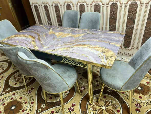 ميز طعام 6 كراسي اخو جديد سعرة 200 قفل مكان بغداد المحمودية
***********
