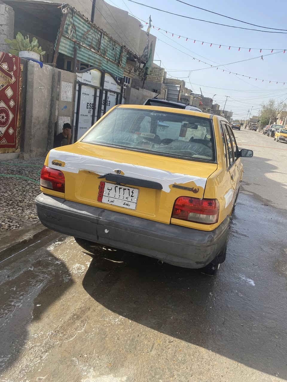 سايبا مديل 11 دشبول نفخ كير ومحرك جدد صارلي سبوع من كملتهن حت دهن ما مبدله باور مشط عمبار كله جديد كهربائيات كلها شغاله والكشر شوف العين تجي تكلب وبيك خير وتدلل السعر 23 مكان بغداد ام الكبر رقم ***********
