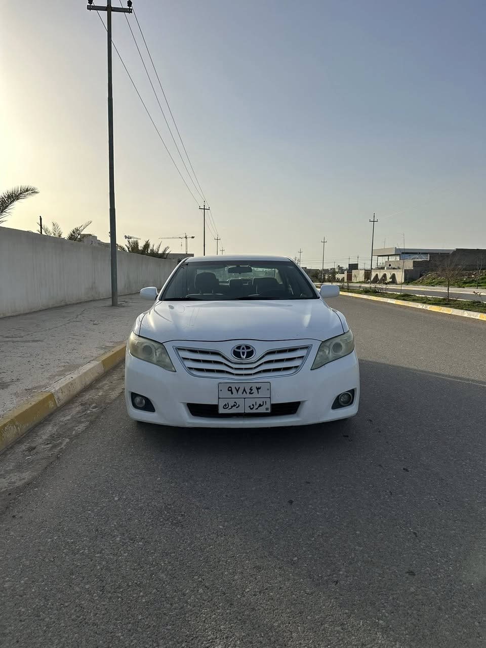 السلام وعليكم
للبيع 
تويوتا كامري 2011
موصفات Le
(كشن كهرباء _ مثبت سرعة )
بيها باب خلفي صبغ فقط ولباقي مكفولة كير محرك شرط
عنوان السيارة موصل ناحية بعشيقة 
السعر 123 
للاستفسار ***********
. ***********
