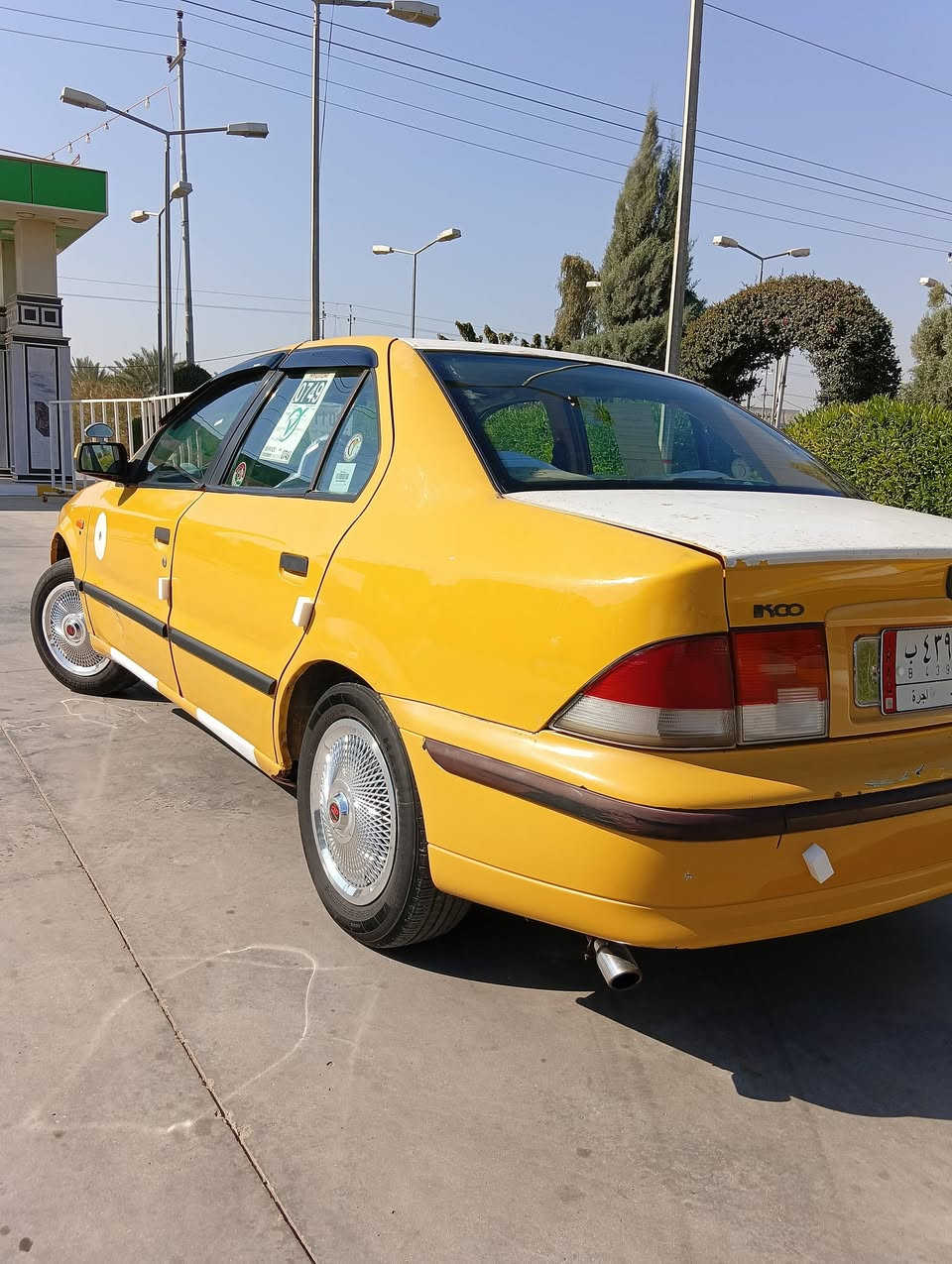 السلام عليكم سمند2011 ناطقه رقم بغداد مصفره هيئة وغرامات كير ومكينه بجيس لا تنقيص ولا بخار تخم تاير حداديه وكلچ ودرايم شفتات كله جديد ارضيه جلد مدوشمه كهربائيات كلها شغاله سياره جاهزه لشارع كبل متصرف عليها ربع ترايها كلش حلو وناعمه
#السعر28وبيهامجال
مكان سياره واسط صويره
‏‪***********‬‏
‏‪***********‬‏
