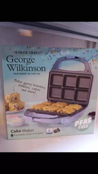 جهاز صانع كيك/براونيز من ماركة George Wilkinson، مصمم في المملكة المتح...