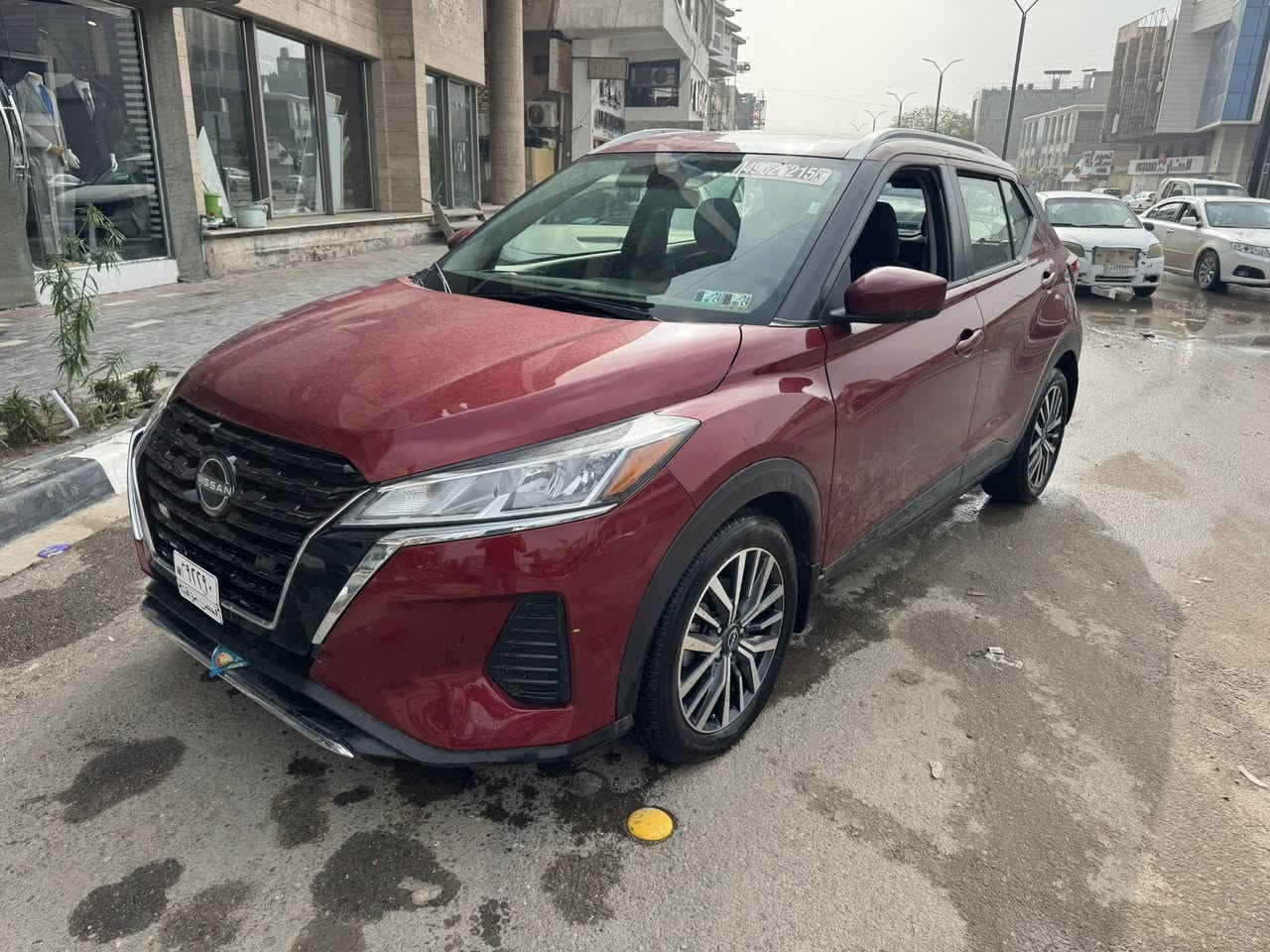 نيسان كيكس 2023 بدون رقم
الضرر جاملغ وباب فقط
ماشيه ٢٨ الف
مكاني بابل 
***********
***********
