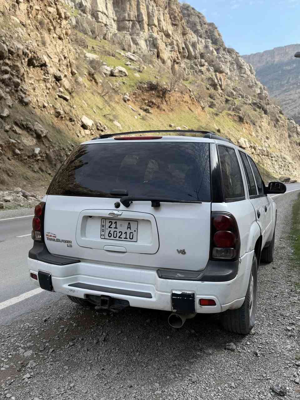 شوفرليت تربلايزر ٢٠٠٨ محرك ابيض
سياره بدون صبغ 
كير ومحرك بل شرط
حداديه بل شرط
باتري جديد 
تبريد ثلج 
سنويه ورقم جديد باسمي لل ٢٠٣١ 
سعر ١٠٠$وبيها مجال بسيط 
سياره عله وضع الشركه برغي ممفتوح بيها
عليها منظومه غاز ٨٠لتر 
 شراي اتصل وتدلل
***********
