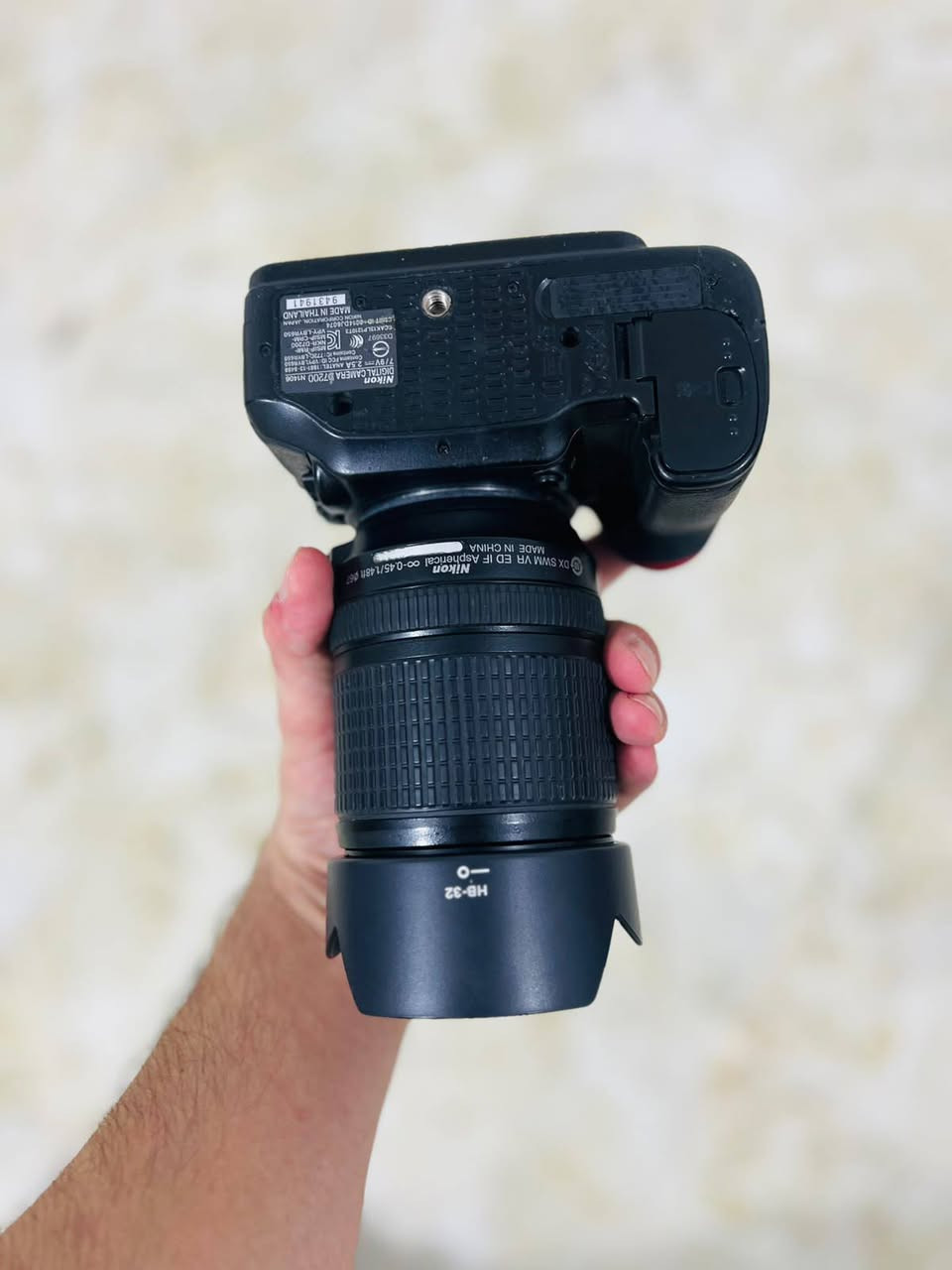📸 Nikon D7200 للبيع – فرصة لا تعوض! 🔥

✅ المواصفات: • دقة 24.2 ميگابكسل • تصوير فيديو Full HD 1080p حتى 60fps • نظام فوكس احترافي 51 نقطة • تصوير متواصل 6 صور بالثانية • شاشة 3.2 إنش عالية الدقة • Wi-Fi وNFC مدمجان • عدسة Nikon 18.140  DX • جودة صور ممتازة وأداء احترافي

🎁 كامل الملحقات ✔️ العدسة ✔️ البطارية ✔️ الشاحن ✔️ غطاء العدسة ✔️ هود العدسة ✔️ حزام الكاميرا

🚚 التوصيل مجاني إلى جميع المحافظات 💰 السعر: 700 ألف دينار فقط

📩 للحجز والاستفسار: *********** 📞 اتصل أو راسلنا على واتساب، ونرد عليكم بأسرع وقت.
