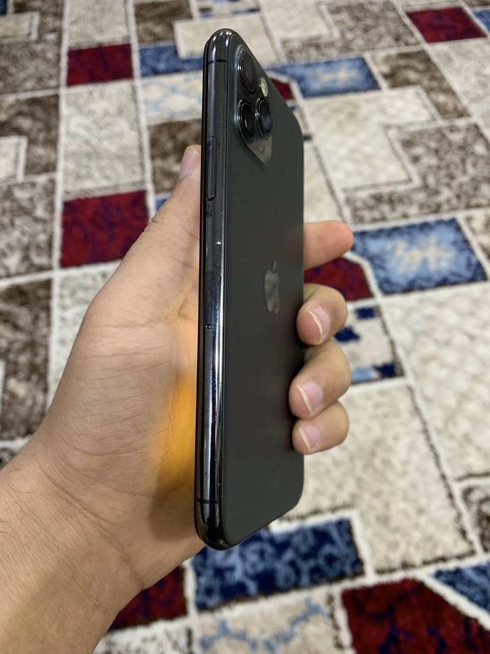 السلام عليكم ايفون 11 برو ذاكره 64 باتري 74 لجهاز مبدل شاشه فقط شرط طبق الاصلي رقم واحد فيس ايدي  شغال كامرات شرط رقم واحد لجهاز شرط لفحص اي خلل مابي سعر 190 رقم*********** اسيا ***********
