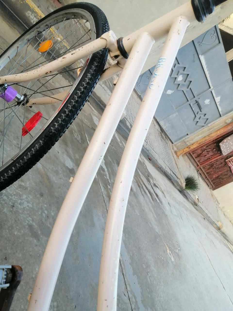 سلام عليكم.بايسكل ياباني اصلي وكاله.حجم 26 كله بلادي وياله بلادي .اي عيب مابي شرط ضمان كدامك لشه بي شي بسيط من لشخوط  مكاني كركوك حي عسكري. السعر
50وبي مجال مستعجل عل بيعته وسلام عليكم ورحمه الله.👍


**إذا كنت صاحب هذا الإعلان وتريد حذفه لأي سبب، رجاءا أرسل رسالة إلى الدعم الفني**