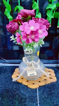 مزهريه زجاج • بسمايه • توصيل