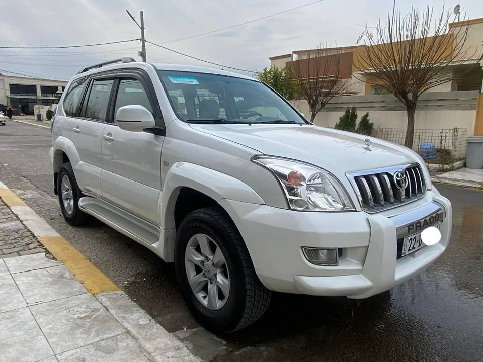 TOYOTA PRADO 2009 GX
سەیارەکە زۆر خاوێنە کوشین جلدە چوار تایەی نوێی لەسەرە شاشە گەورەیە فیتێمە خەلیجیە سفری شەریکەی جیهانە چوار پستنە دوو بست سبوغی سەقفی فڕێی دایە دەرگای دواوە تەنیشت ڕەقەمەکەی سبوغە بێ ژۆرێ سەیارەکە بێ مەسروفە ماڵی دۆستە نرخیشی 153 وەرەقە و مەجال ژ.م*********** أربيل, العراق
