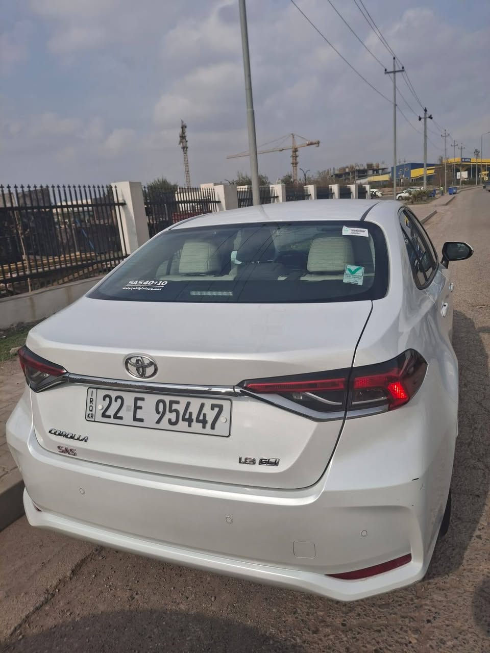 تۆیۆتا کڕۆلا مۆدێل ٢٠٢٤
خەلیجی سفری کۆمپانیای ساس، فوول مواسەفاتی بێ سڵایدە
GLI
سەیارەکە بێ بۆیاغە دەعامی بۆ دەعامی بەشەرت، دەرگای دواوەی سەکن ساردەکوتە لەگەڵ بستەک لێوی بۆنیت، بێ چاڵ و شوخت
٦٩ هەزار کیلۆمەتر ڕۆیشتووە
سەیارەکە لە هەولێرە
نرخ:١٨٠  وەرەقە و مەجالێکی کەم
*********** أربيل, العراق
